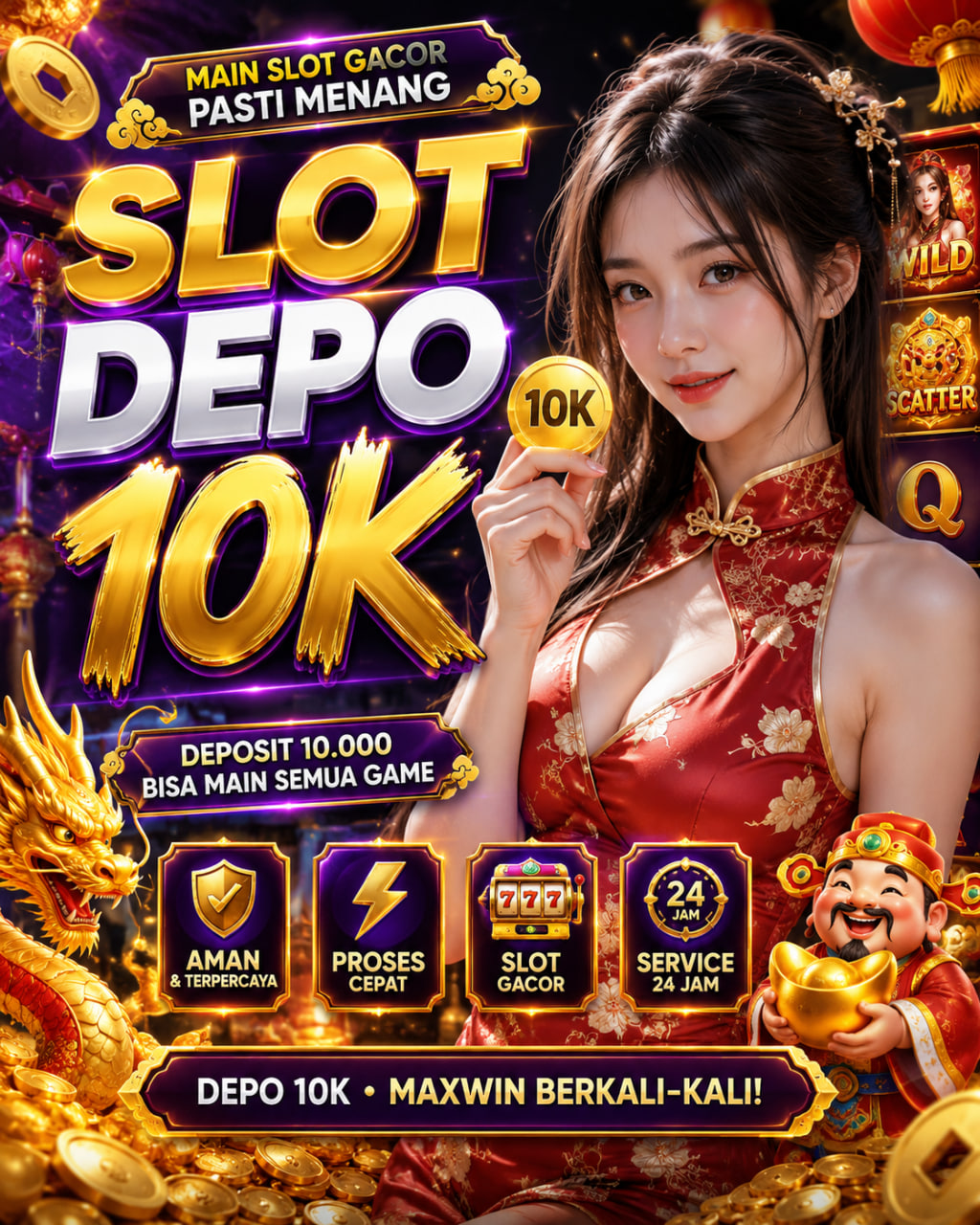 Banner utama Slot Depo 10K
